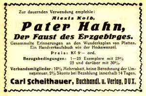 Carl Scheithauer Anzeige