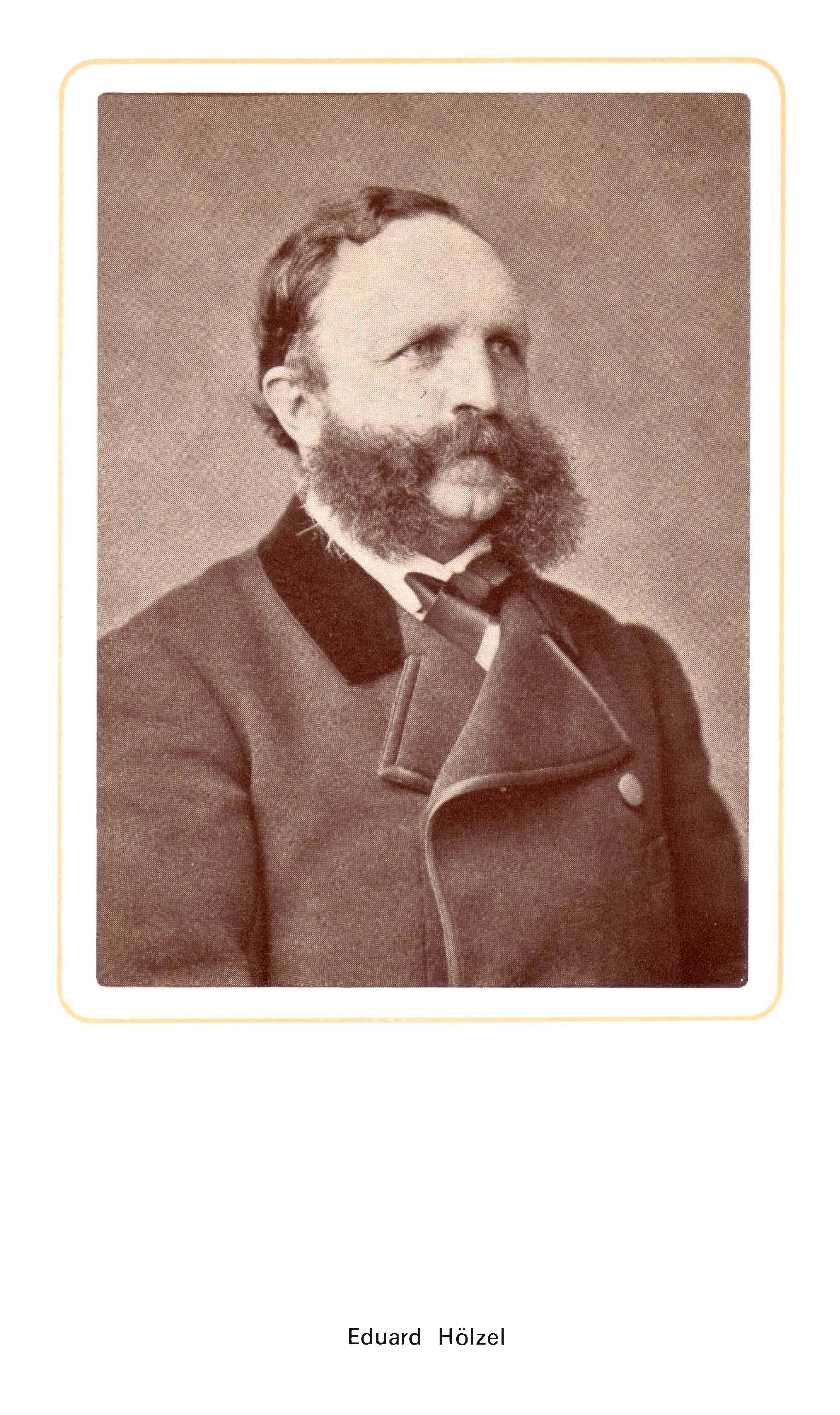 Eduard Hölzel Porträt