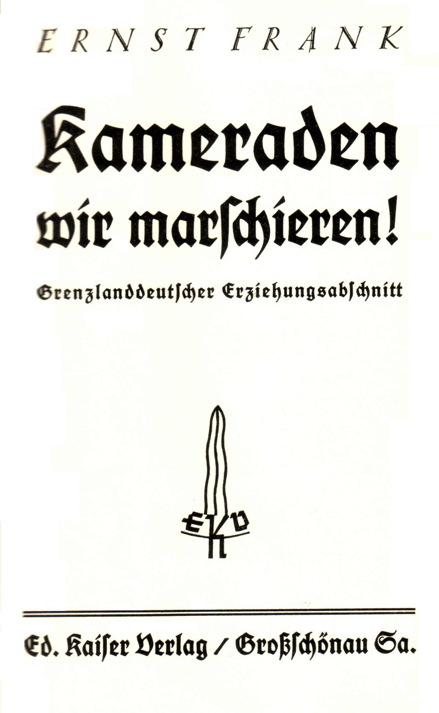 Eduard Kaiser Verlag Anzeige