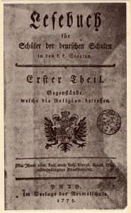 Schulverlag Lesebuch 1775